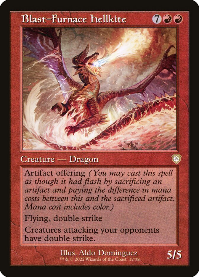 Blast-Furnace Hellkite (Commander: The Brothers' War) 