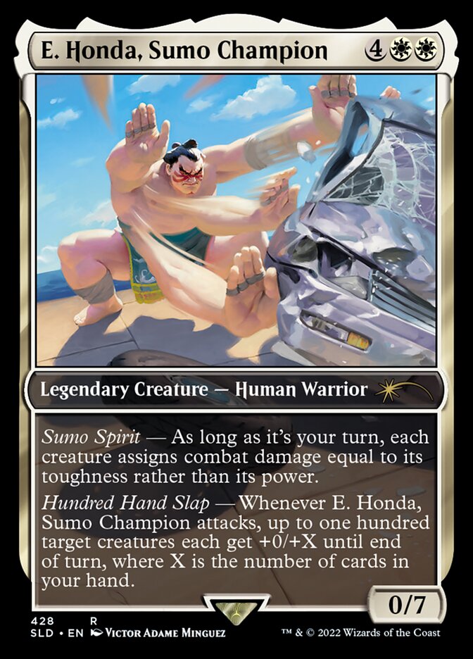 E. Honda, Sumo Champion // Baldin, Century Herdmaster 428 (Secret Lair Drop Series)  - Full Art