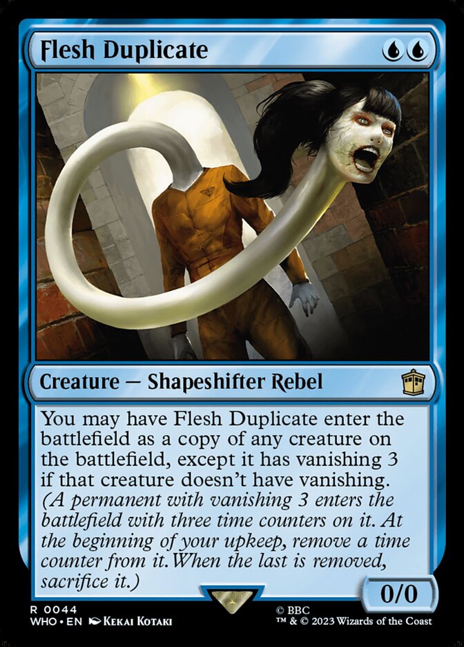 Flesh Duplicate 44 (Universes Beyond: Doctor Who)  - Foil