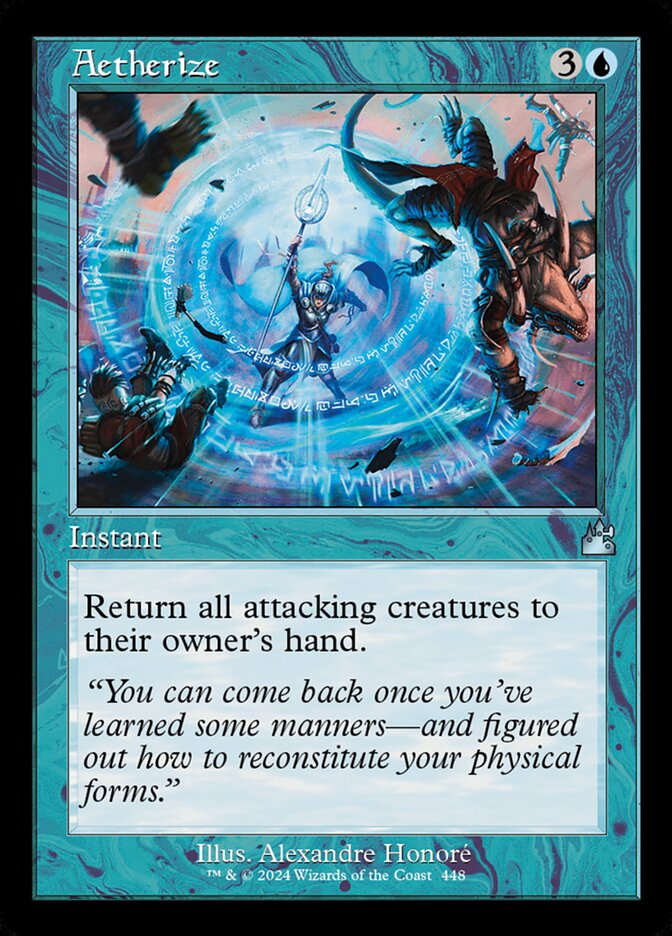 Aetherize 448 (Ravnica Remastered)  - Foil