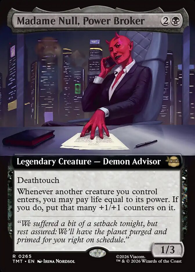 Madame Null, Power Broker (Teenage Mutant Ninja Turtles)  - undefined