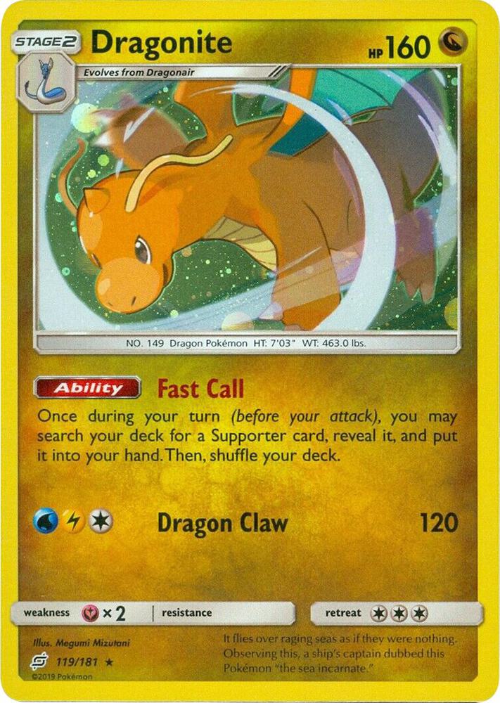 Dragonite 119/181 (Miscellaneous Cards & Products)  - Cosmo Holofoil