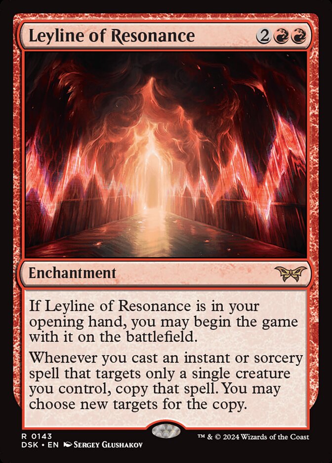 Leyline of Resonance 143/286 (Duskmourn: House of Horror) 