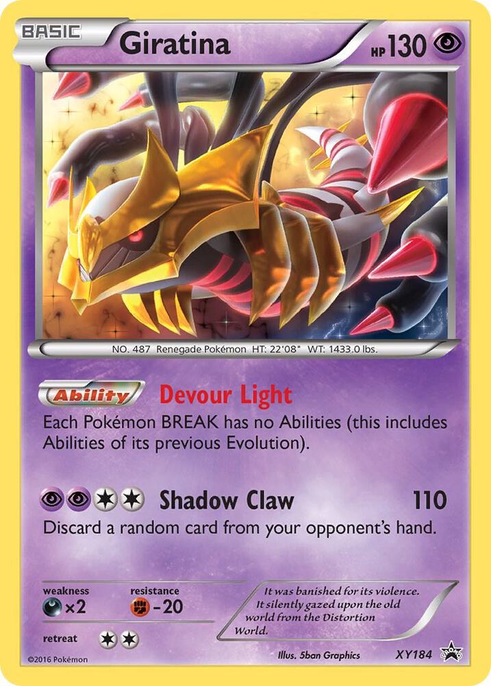 Giratina XY184 (XY Promos)  - Holofoil
