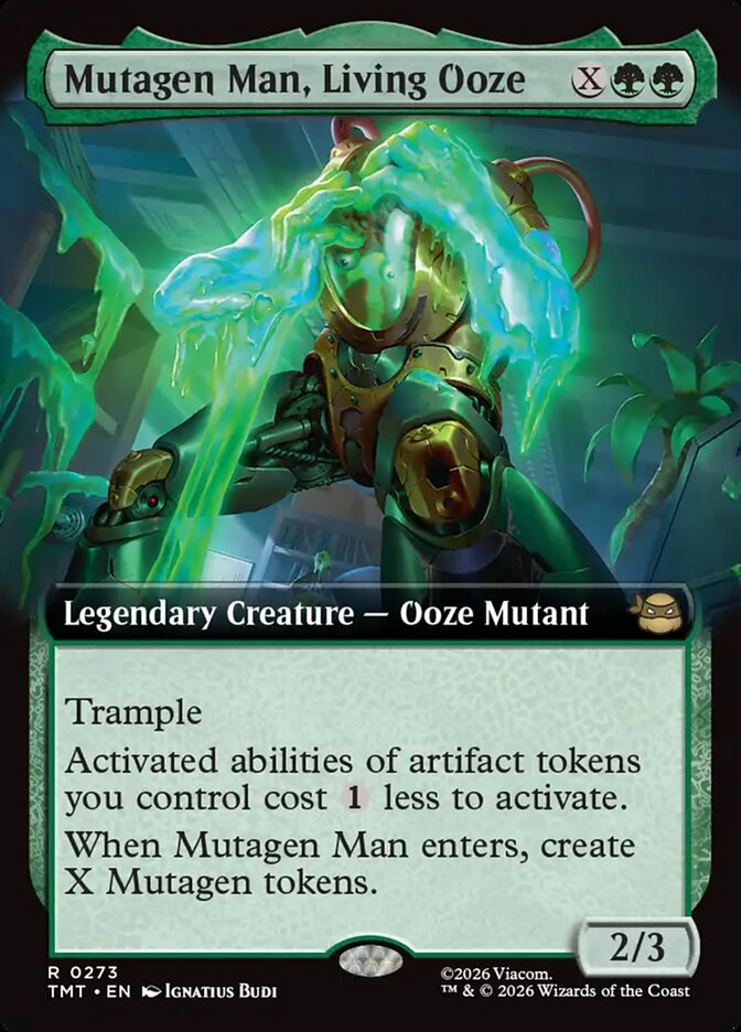 Mutagen Man Living Ooze Extended Art 273 (Teenage Mutant Ninja Turtles)  - Foil
