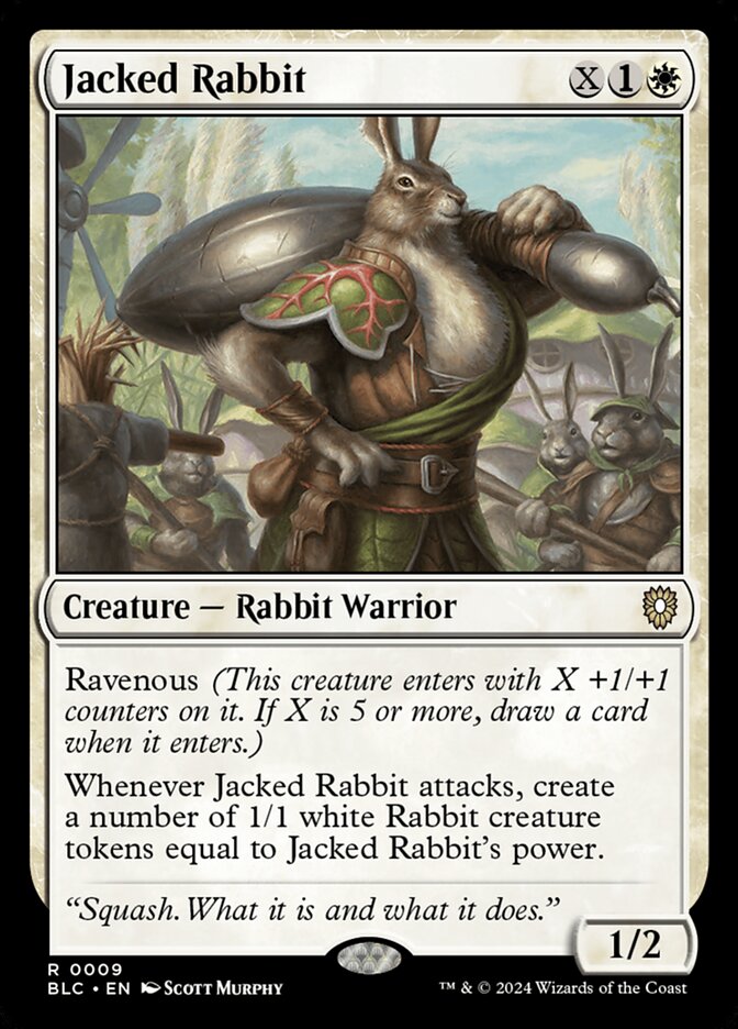 Jacked Rabbit 9 (Commander: Bloomburrow) 