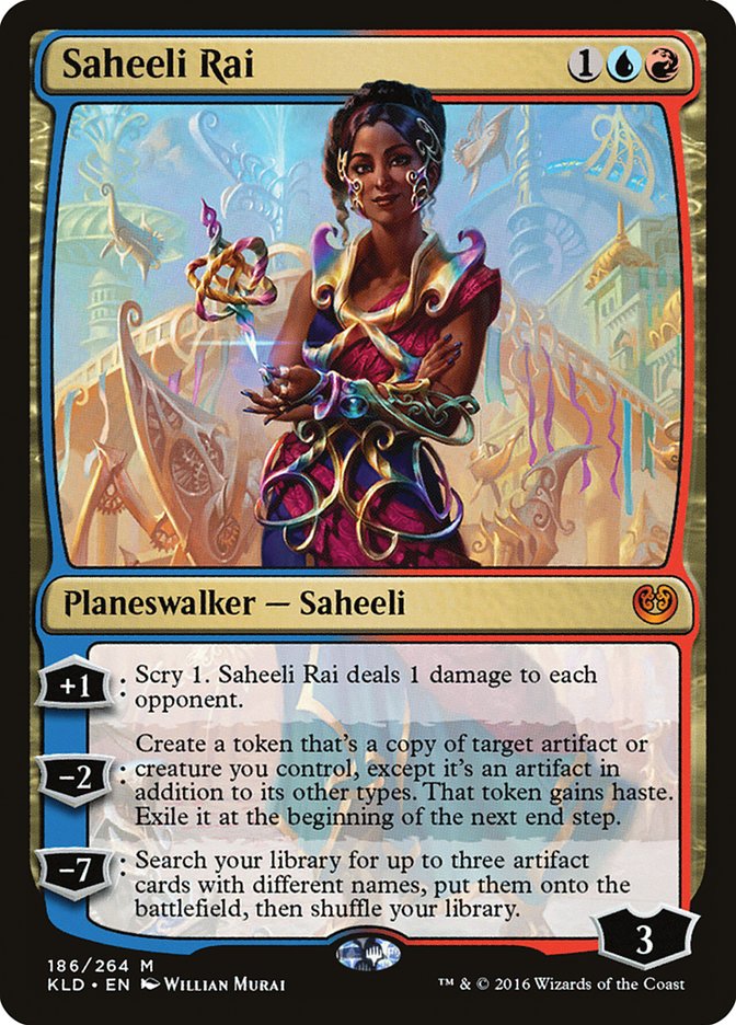 Saheeli Rai 186/264 (Kaladesh) 