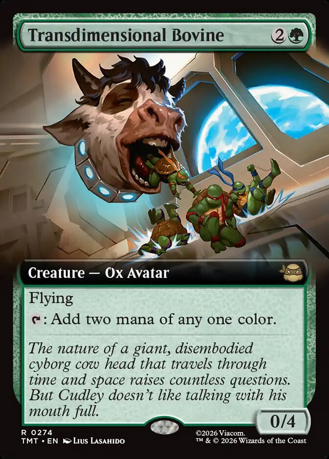 Transdimensional Bovine (Teenage Mutant Ninja Turtles) 