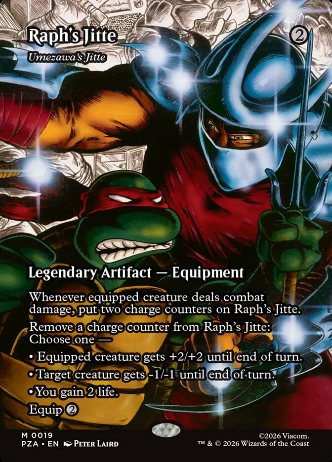 Umezawa's Jitte (Teenage Mutant Ninja Turtles Eternal-Legal) 