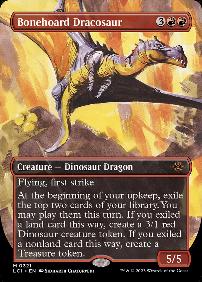 Bonehoard Dracosaur 321 (The Lost Caverns of Ixalan) 