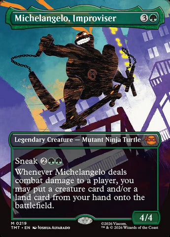 Michelangelo, Improviser (Teenage Mutant Ninja Turtles) 