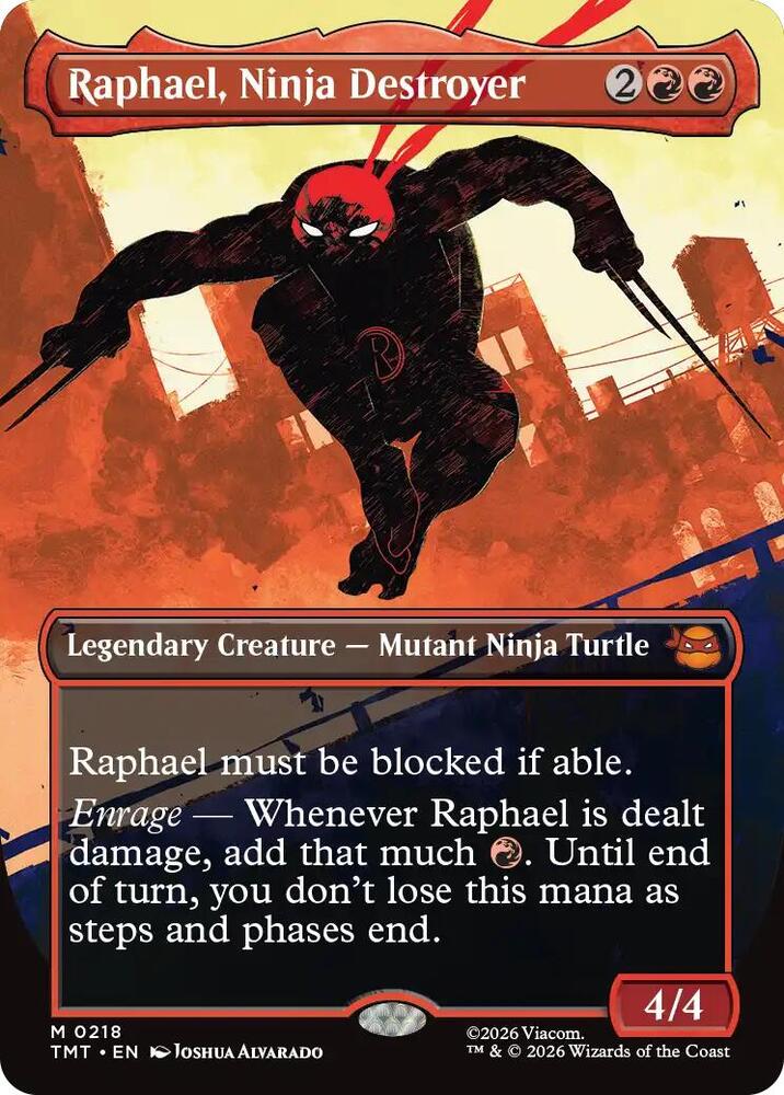 Raphael Ninja Destroyer Borderless (Teenage Mutant Ninja Turtles)  - undefined