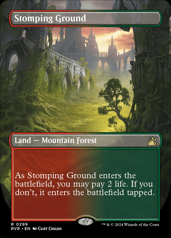 Stomping Ground 299/291 (Ravnica Remastered)  - Borderless
