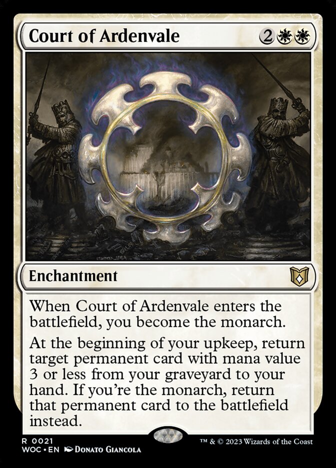 Court of Ardenvale 21 (Commander: Wilds of Eldraine) 