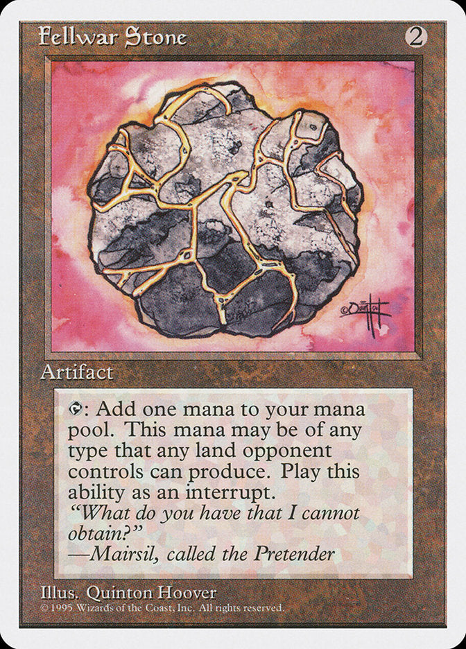 Fellwar Stone 337 (Fourth Edition) 