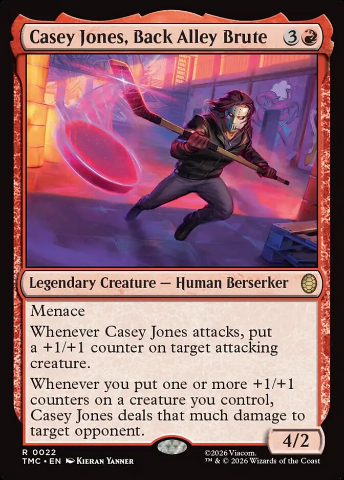 Casey Jones, Back Alley Brute (Commander: Teenage Mutant Ninja Turtles) 
