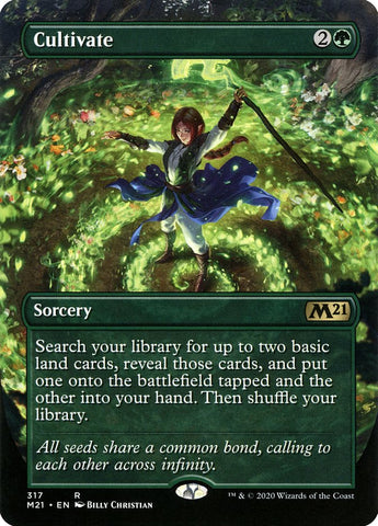 Cultivate 317 (Core Set 2021)  - Borderless