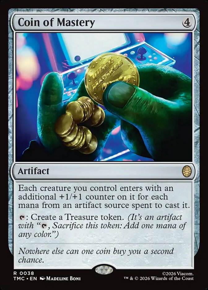 Coin of Mastery (Commander: Teenage Mutant Ninja Turtles) 
