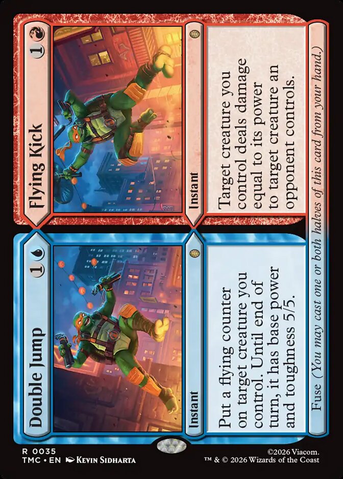Double Jump // Flying Kick (Commander: Teenage Mutant Ninja Turtles) 
