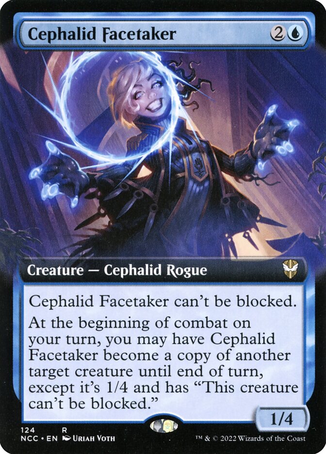 Cephalid Facetaker 124 (Commander: Streets of New Capenna) 