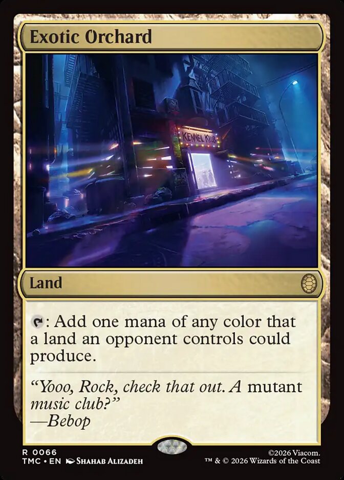 Exotic Orchard (Commander: Teenage Mutant Ninja Turtles) 