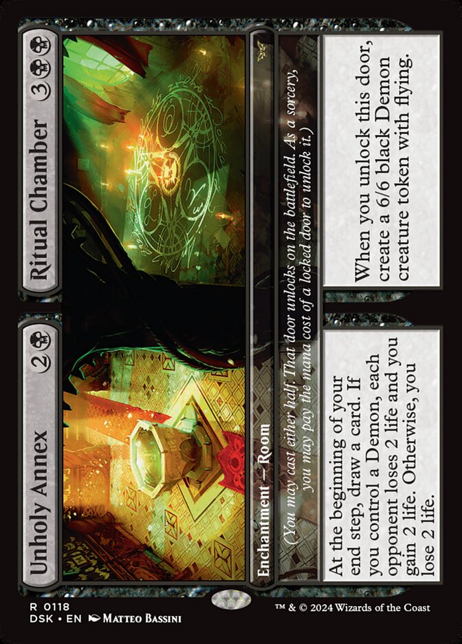 Unholy Annex Ritual Chamber 118 (Duskmourn: House of Horror) 