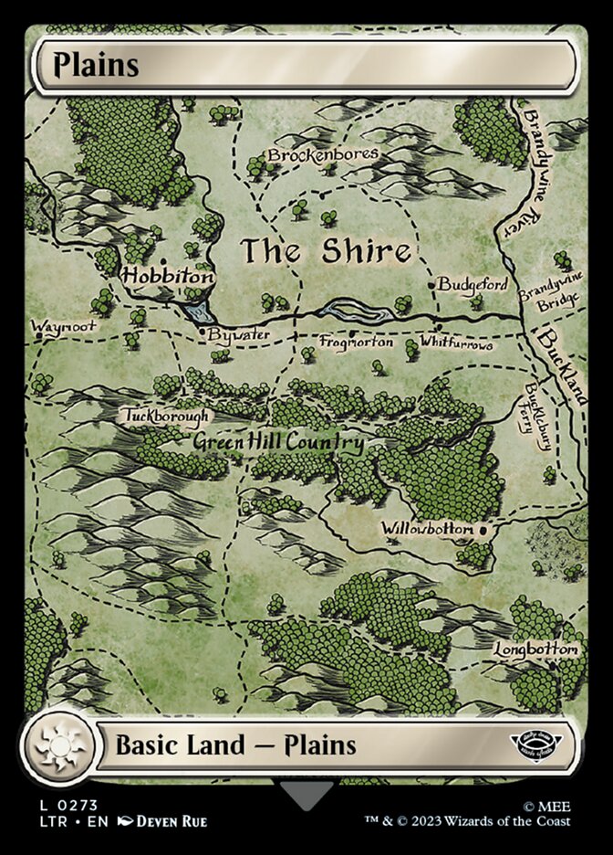 Plains 273 (Universes Beyond: The Lord of the Rings: Tales of Middle-earth)  - Full Art Foil