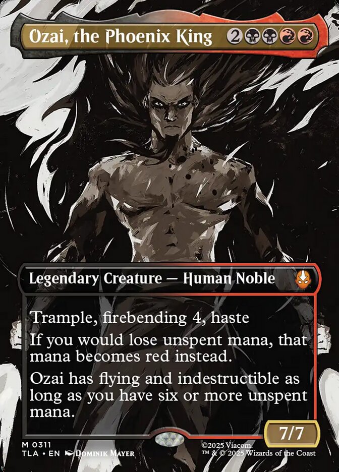 Ozai, the Phoenix King 311 (Avatar: The Last Airbender)  - Borderless