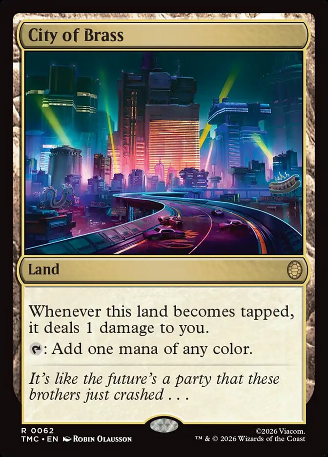 City of Brass (Commander: Teenage Mutant Ninja Turtles) 