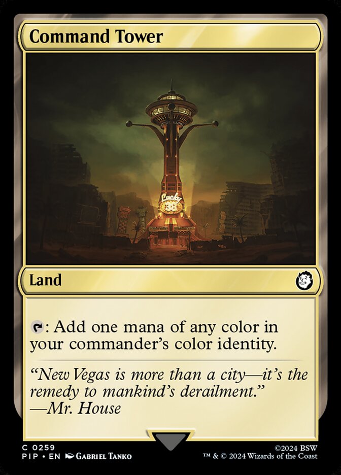 Command Tower 259/326 (Universes Beyond: Fallout) 