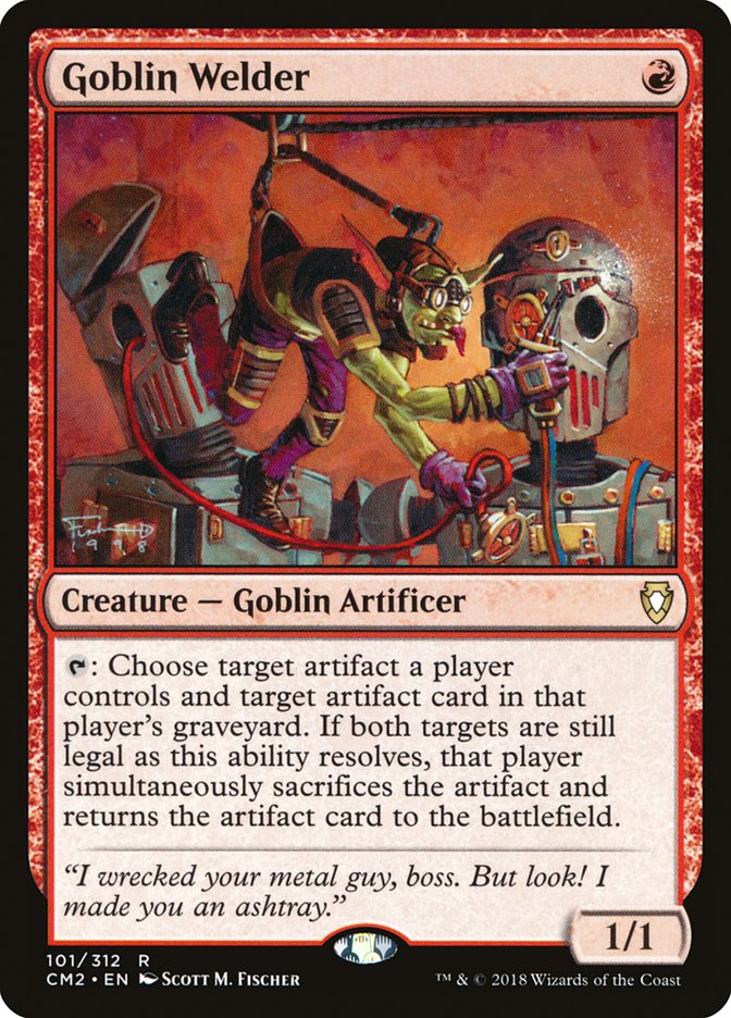 Goblin Welder 101/312 (Commander Anthology Volume II) 