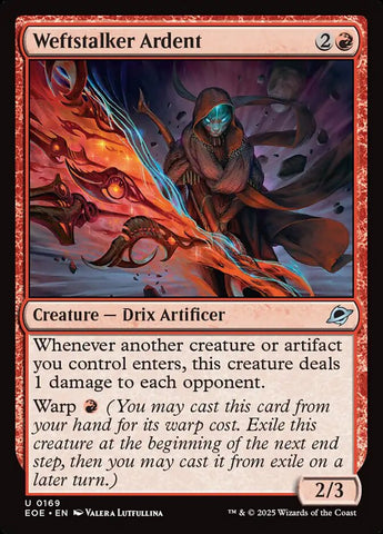 Weftstalker Ardent 169 (Edge of Eternities)  - Foil