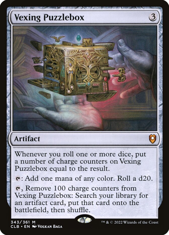 Vexing Puzzlebox 343 (Commander Legends: Battle for Baldur's Gate)  - Foil