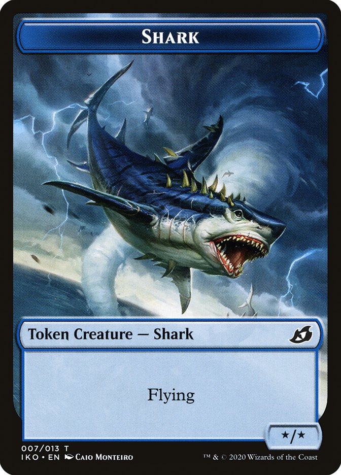 Shark Token 7 (Ikoria: Lair of Behemoths) 