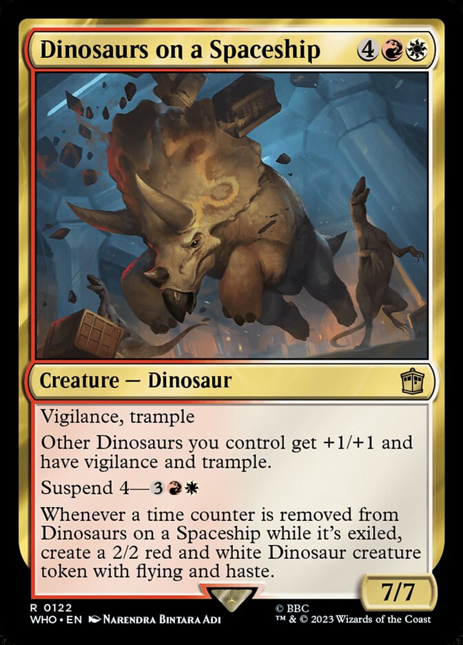 Dinosaurs on a Spaceship (Universes Beyond: Doctor Who) 