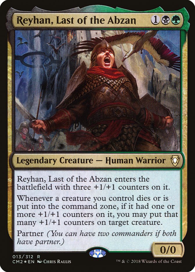 Reyhan, Last of the Abzan 13/312 (Commander Anthology Volume II)  - Foil