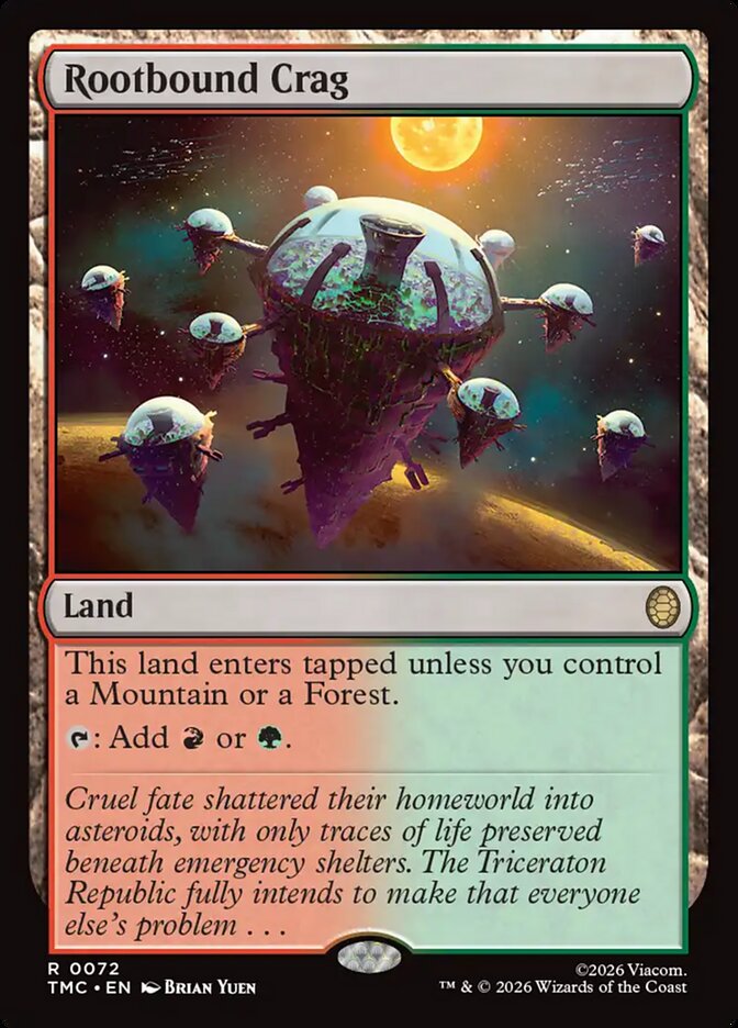 Rootbound Crag (Commander: Teenage Mutant Ninja Turtles) 