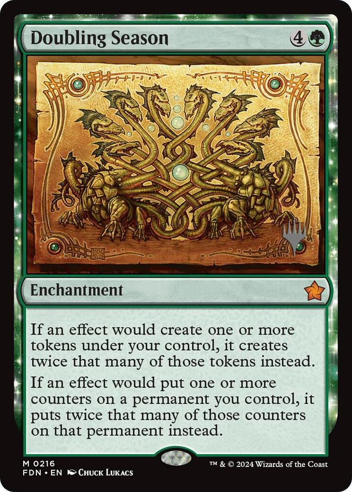 Doubling Season 216 (Promo Pack: Lorwyn Eclipsed) 