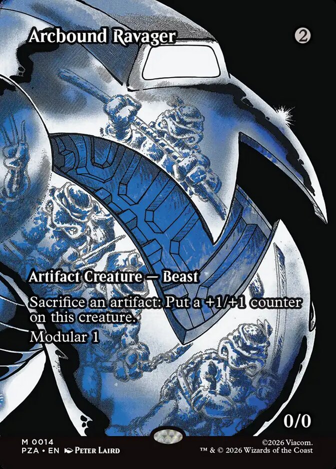 Arcbound Ravager Borderless (Teenage Mutant Ninja Turtles Eternal-Legal) 