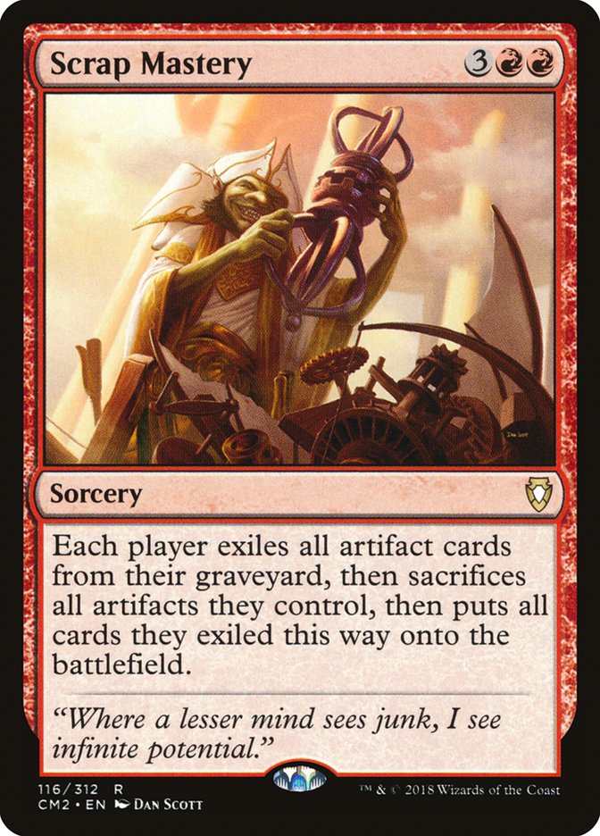 Scrap Mastery 116/312 (Commander Anthology Volume II) 
