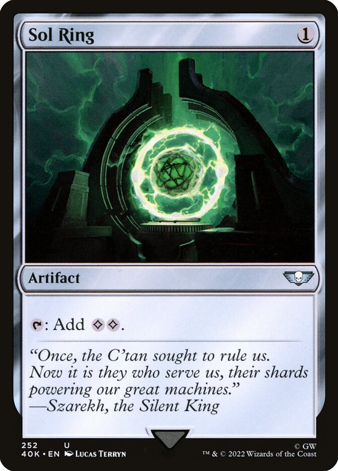 Sol Ring 252/617 (Universes Beyond: Warhammer 40,000) 