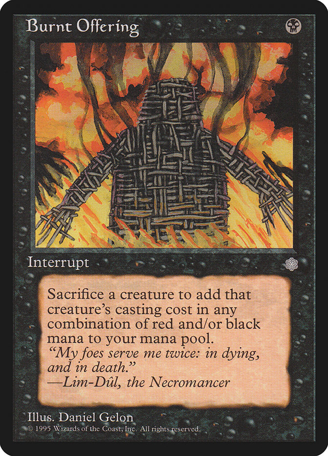 Burnt Offering 116/383 (Ice Age) 