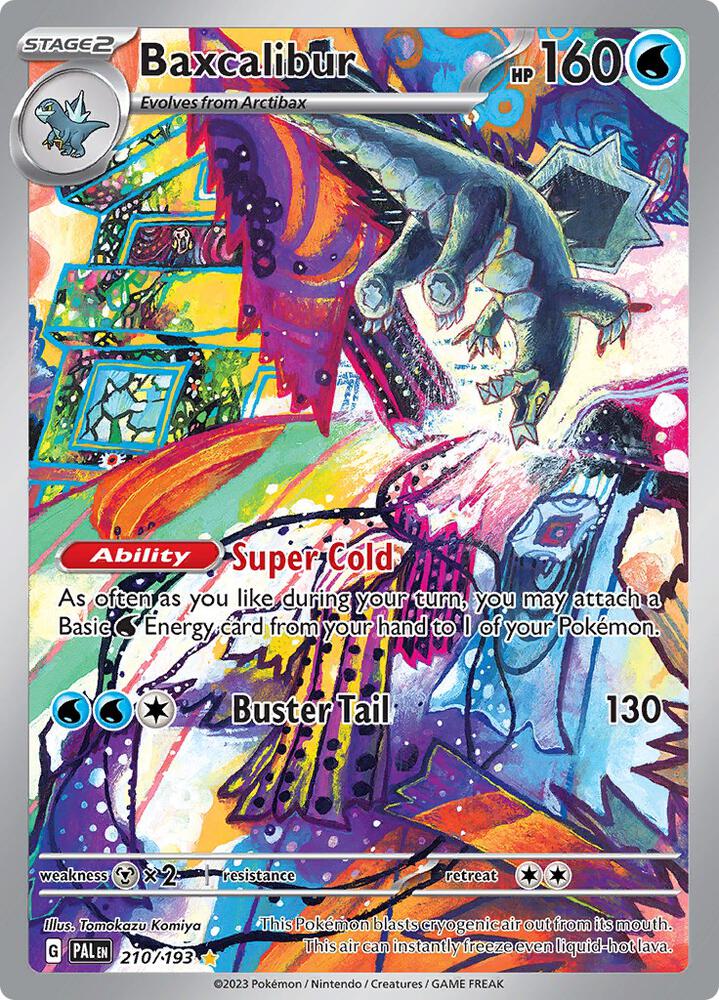 Baxcalibur 210/193 (SV02: Paldea Evolved)  - Holofoil