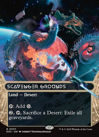 Scavenger Grounds 37/45 (Edge of Eternities: Stellar Sights)  - Borderless