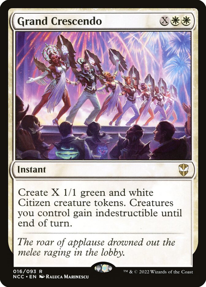 Grand Crescendo 16 (Commander: Streets of New Capenna) 