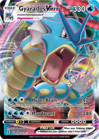 Gyarados VMAX 029/203 (SWSH07: Evolving Skies)  - Holofoil