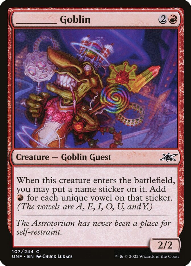 _____ Goblin 107/244 (Unfinity) 
