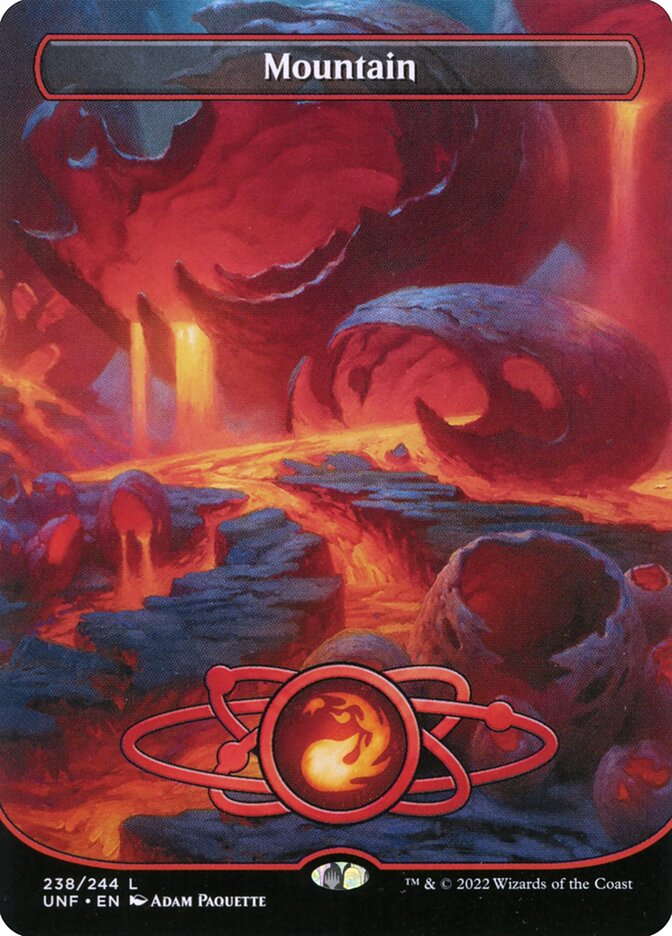 Mountain 238/244 (Unfinity)  - Borderless Foil