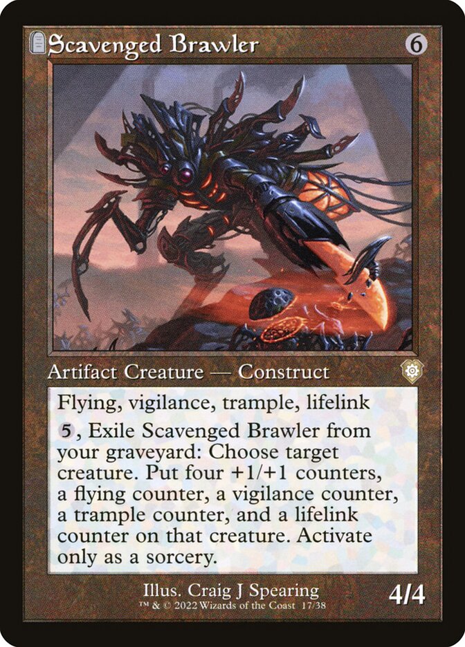 Scavenged Brawler 17 (Commander: The Brothers' War) 