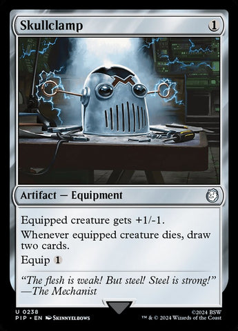 Skullclamp 238/326 (Universes Beyond: Fallout) 